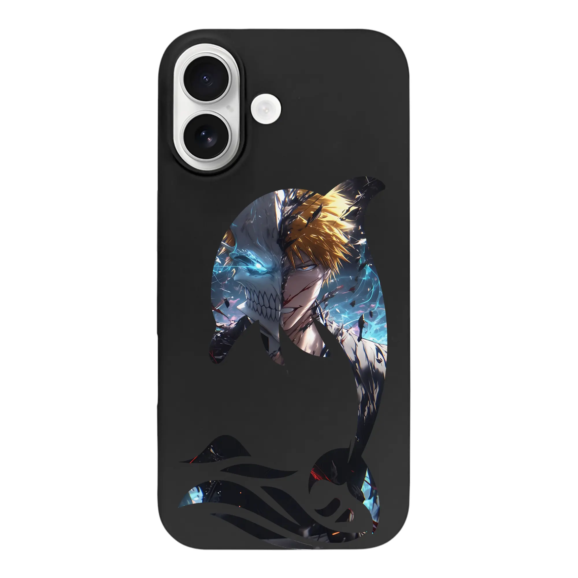 ブリーチ グッズ 黒崎 一護 - iPhone 17 シリーズ シリコンケース 薄型 耐衝撃 指紋防止 ソフトタッチカバー 精密フィット 傷防止 保護ケース iPhone 17/17 Air/17 Pro/17 Pro Max 対応